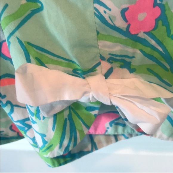 RARE- EUC Lilly Pulitzer Delia Shift Mini Dress in Splish Splash Sand Blu, 8 - Picture 4 of 10